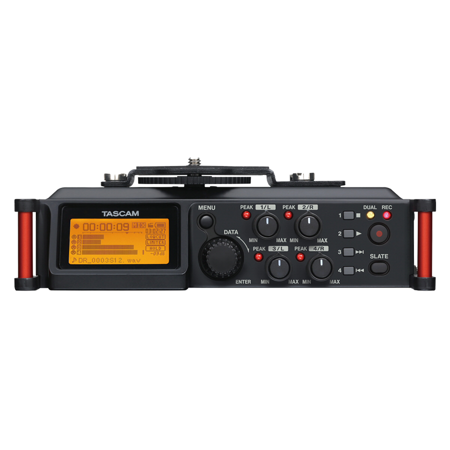 Tascam DR-70D 4-Track PCM Recorder for DSLR Video Production