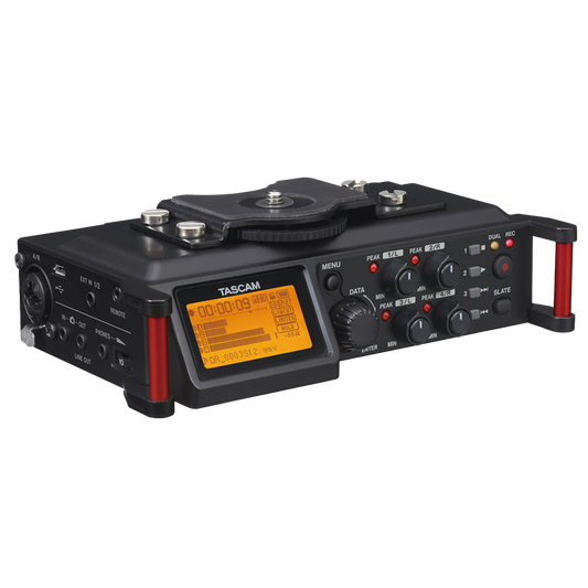 Tascam DR-70D 4-Track PCM Recorder for DSLR Video Production