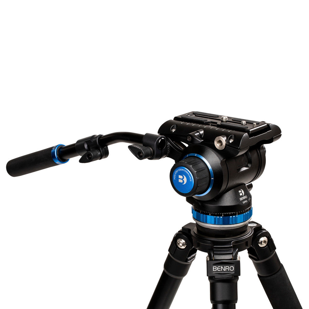 Benro C373F Carbon Fiber Single-Tube Tripod with S8Pro Fluid Video Head