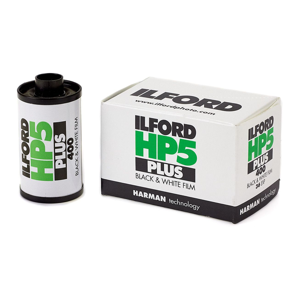 ILFORD OMNIJET Bright White-Film 91.4×30 Ilford HP5 Plus 400 Black & White Negative 35mm Film, 36 Exposures