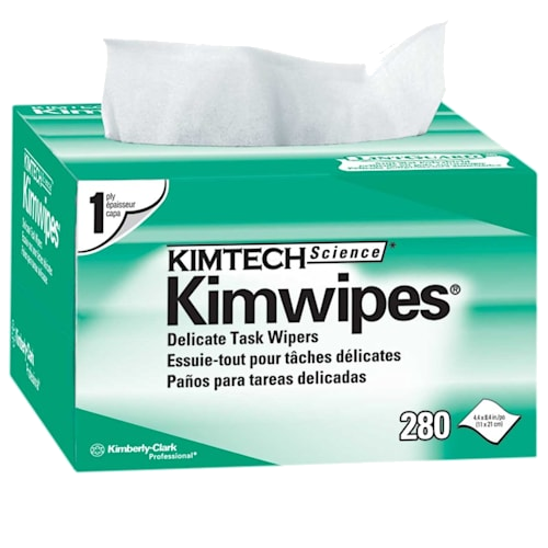 Kimtech Kimwipes Delicate Task Science Wipers, White,  286 Sheets