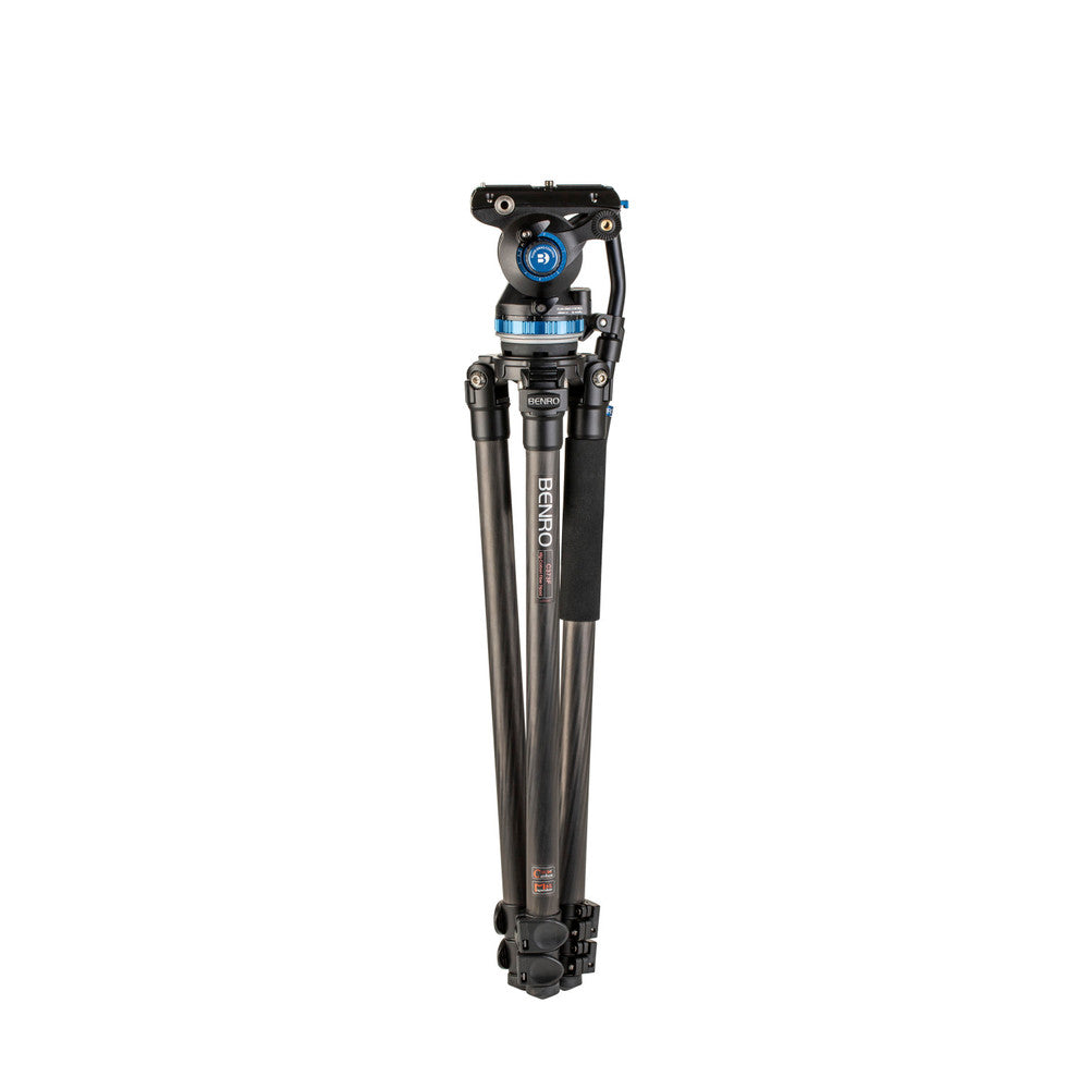 Benro C373F Carbon Fiber Single-Tube Tripod with S8Pro Fluid Video Head