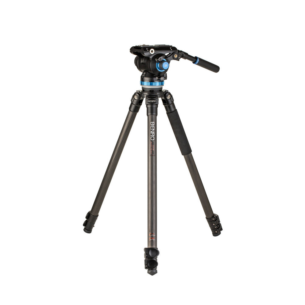 Benro C373F Carbon Fiber Single-Tube Tripod with S8Pro Fluid Video Head