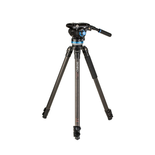 Benro C373F Carbon Fiber Single-Tube Tripod with S8Pro Fluid Video Head