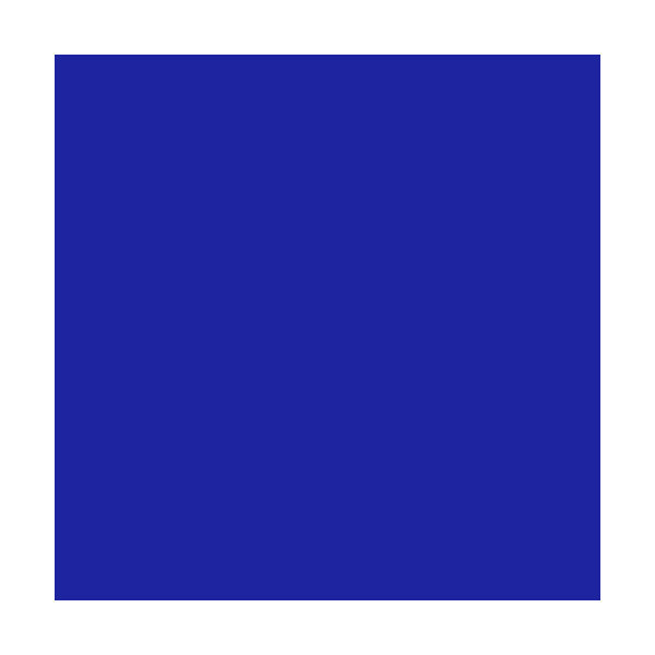 Rosco Roscolux #80 Primary Blue
