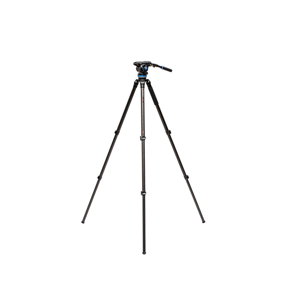 Benro C373F Carbon Fiber Single-Tube Tripod with S8Pro Fluid Video Head