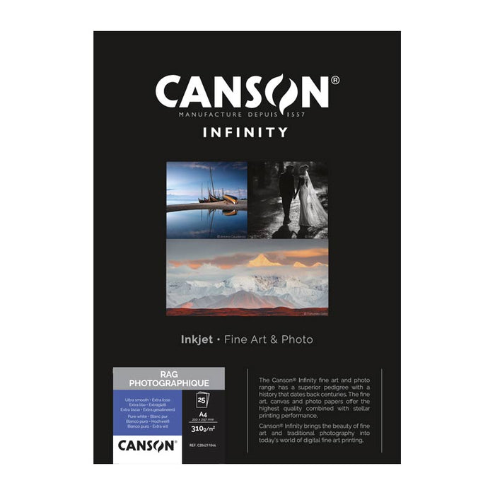 Canson Infinity Rag Photographique Roll Paper 310gsm
