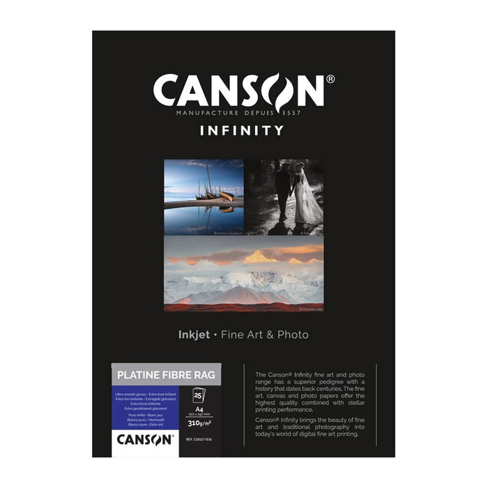 Canson Infinity Platine Fibre Rag Roll Paper310gsm