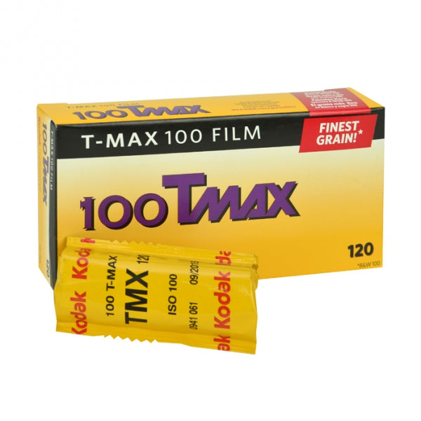 Kodak Professional T-Max 100 Black & White Negative 120 Format Film, 5-Pack