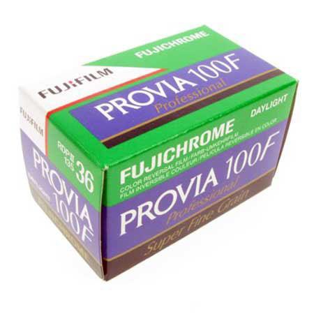 Fujifilm Fujichrome Provia Professional RDP-III 100F Color Transparency 35mm Film, 36 Exposures