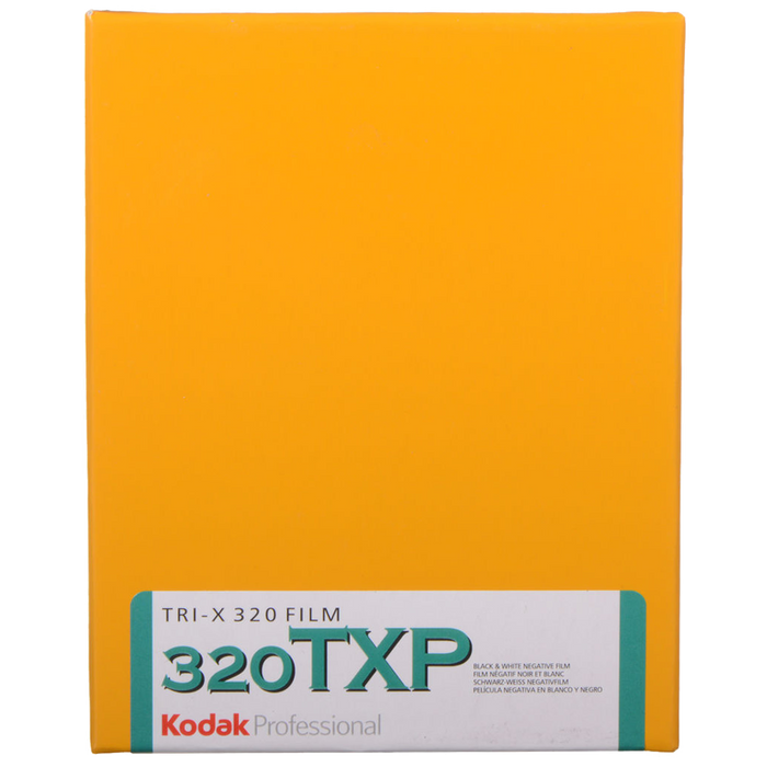 Kodak Professional Tri-X 320 Black & White Negative 4 x 5" Sheet Film, 10 Sheets