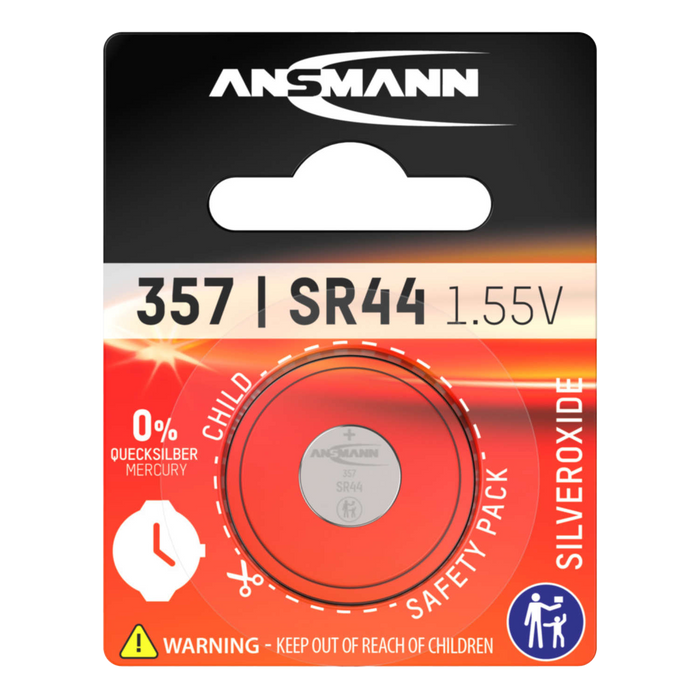 Ansmann SR44 / 357 Silver Oxide Battery