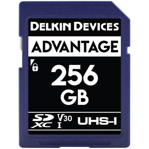 Delkin Advantage UHS-1 V30 SD Memory Card