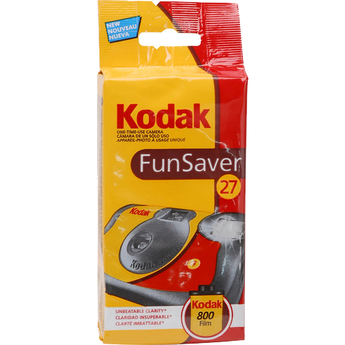 Kodak Funsaver 35mm One-Time-Use Film Camera, 27 Exposures