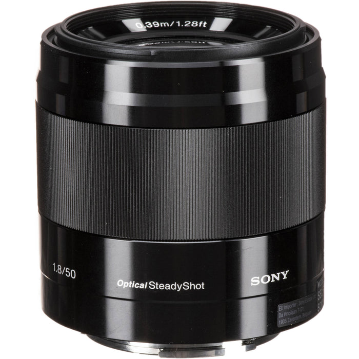 Sony E 50mm f/1.8 OSS Black Lens