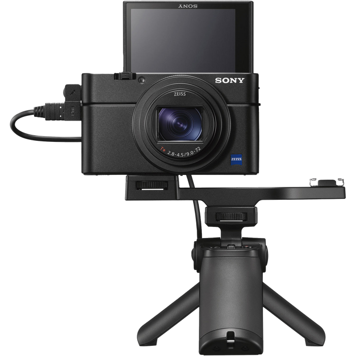 Sony Cyber-Shot DSC-RX100 VII Digital Camera, with Shooting Grip