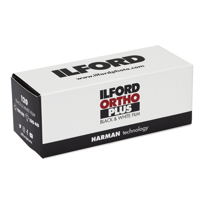 Ilford Ortho Plus 80 Black & White Negative 120 Format Film