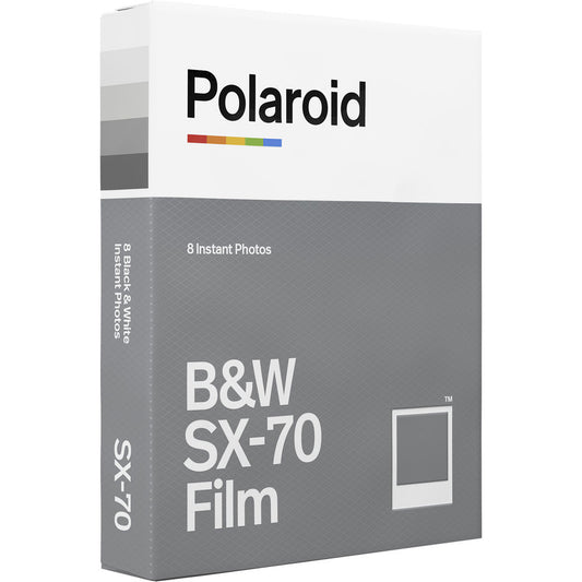 Polaroid SX-70 Black & White Instant Film, 8 Exposures