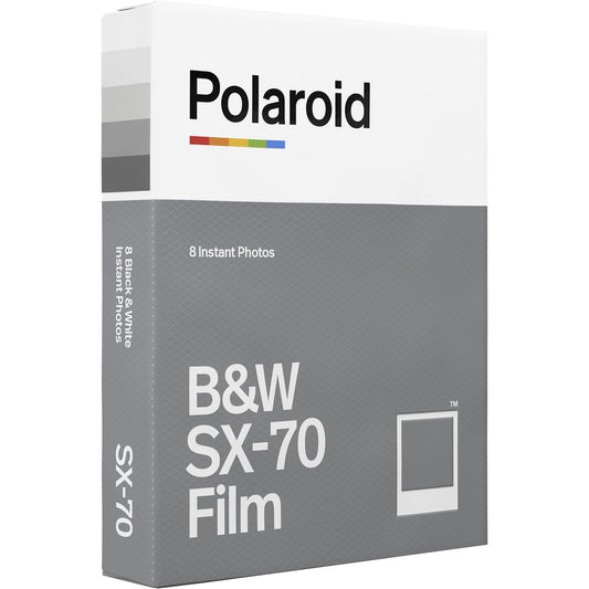 Polaroid SX-70 Black & White Instant Film, 8 Exposures