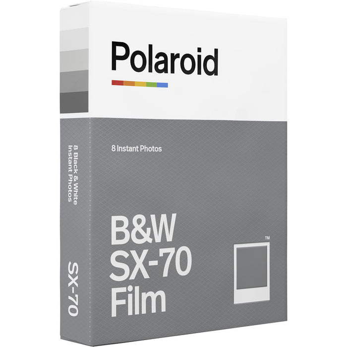 Polaroid SX-70 Black & White Instant Film, 8 Exposures — Pro Photo