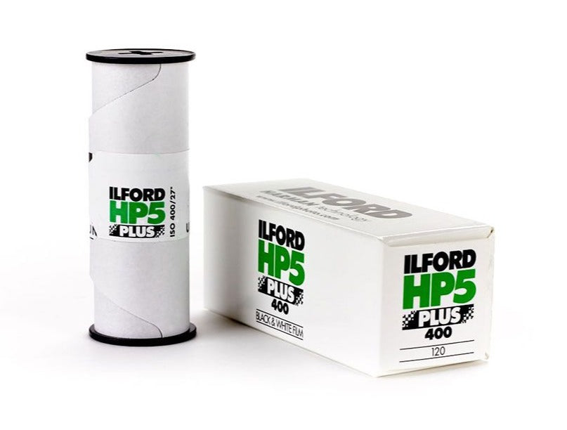 Ilford HP5 Plus 400 Black & White Negative 120 Format Film