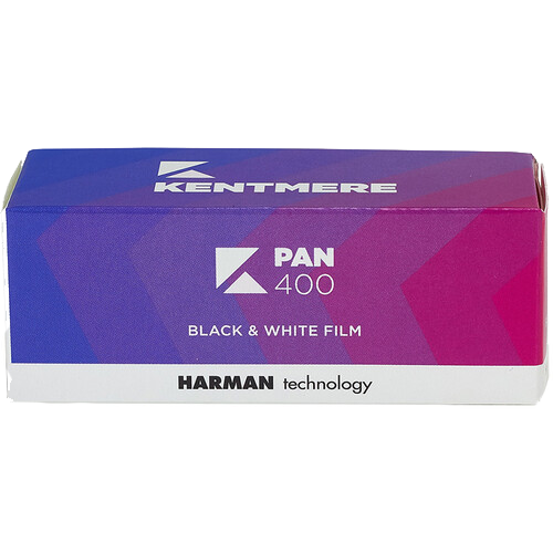 Kentmere 400 Black & White Negative 120 Format Film