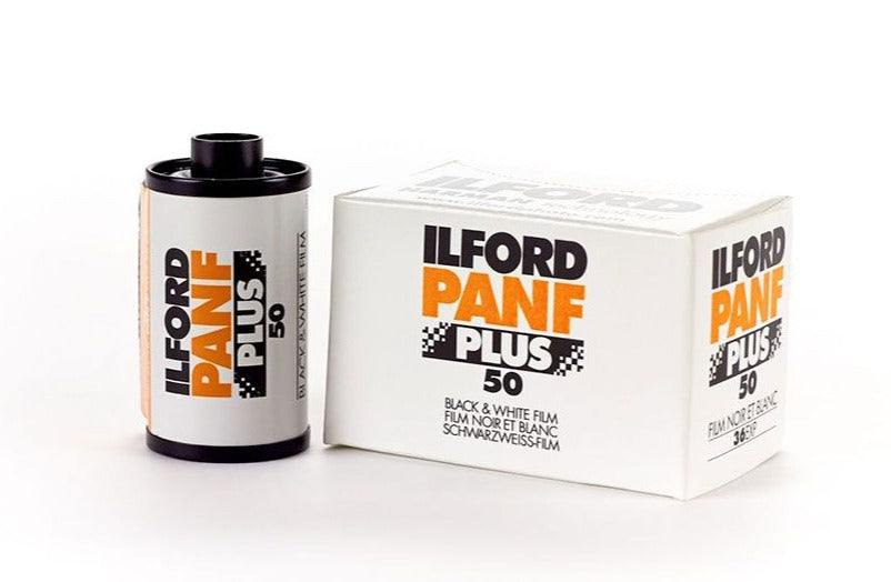 Ilford Pan F Plus 50 Black & White Negative 35mm Film, 36 Exposures