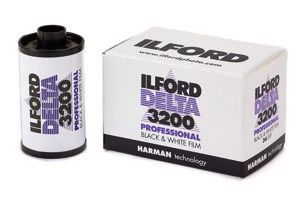 Ilford Delta 3200 Professional Black & White Negative 35mm Film, 36 Exposures