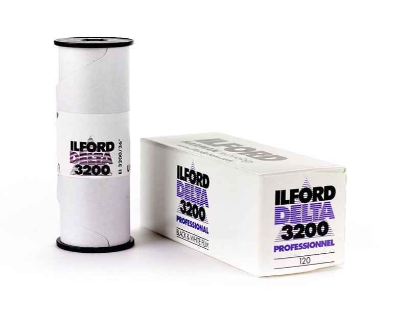 Ilford Delta 3200 Professional Black & White Negative 120 Format Film