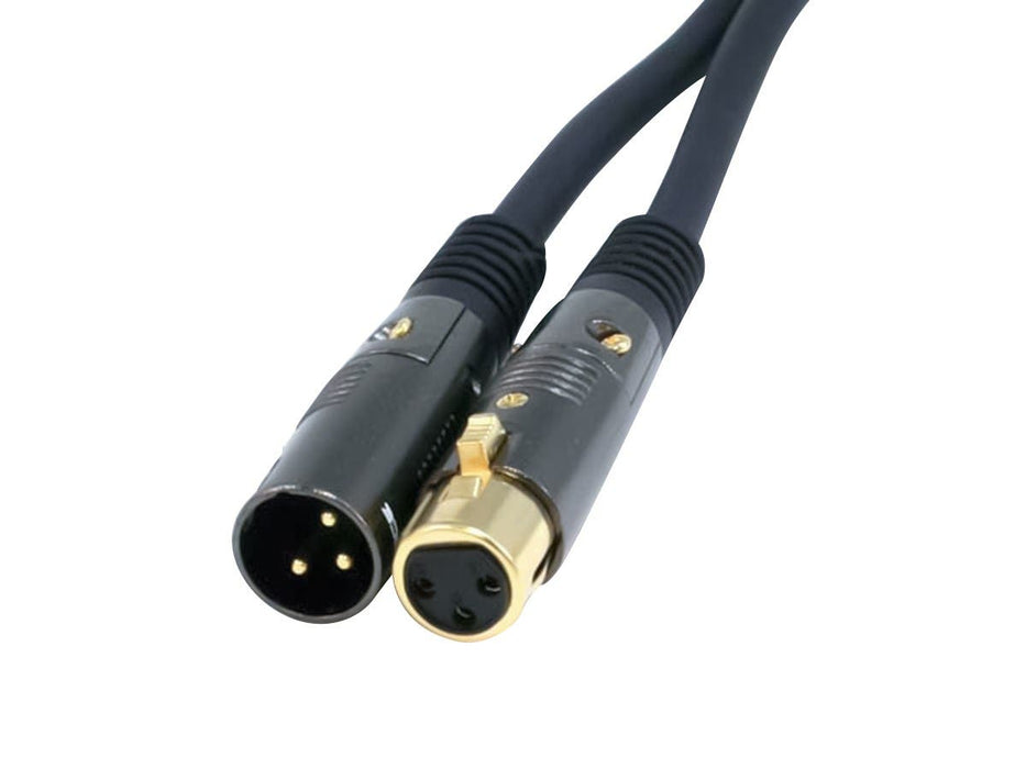Monoprice 6 ft Premier Series XLR Male to XLR Female 16AWG Cable (Gold Plated) [Microphone & Interconnect]