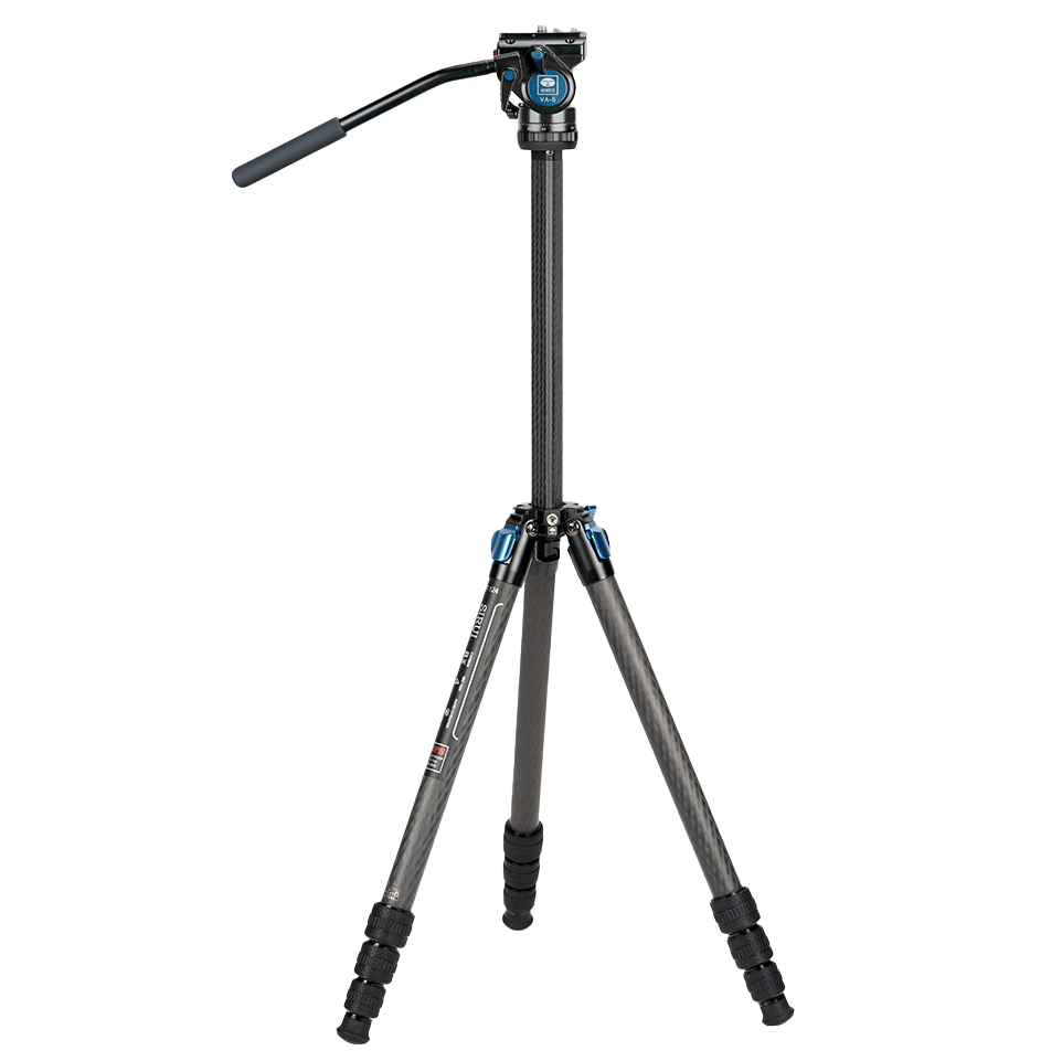 Sirui ST Series 4 Section Carbon Fiber Tripods with VA5 Head