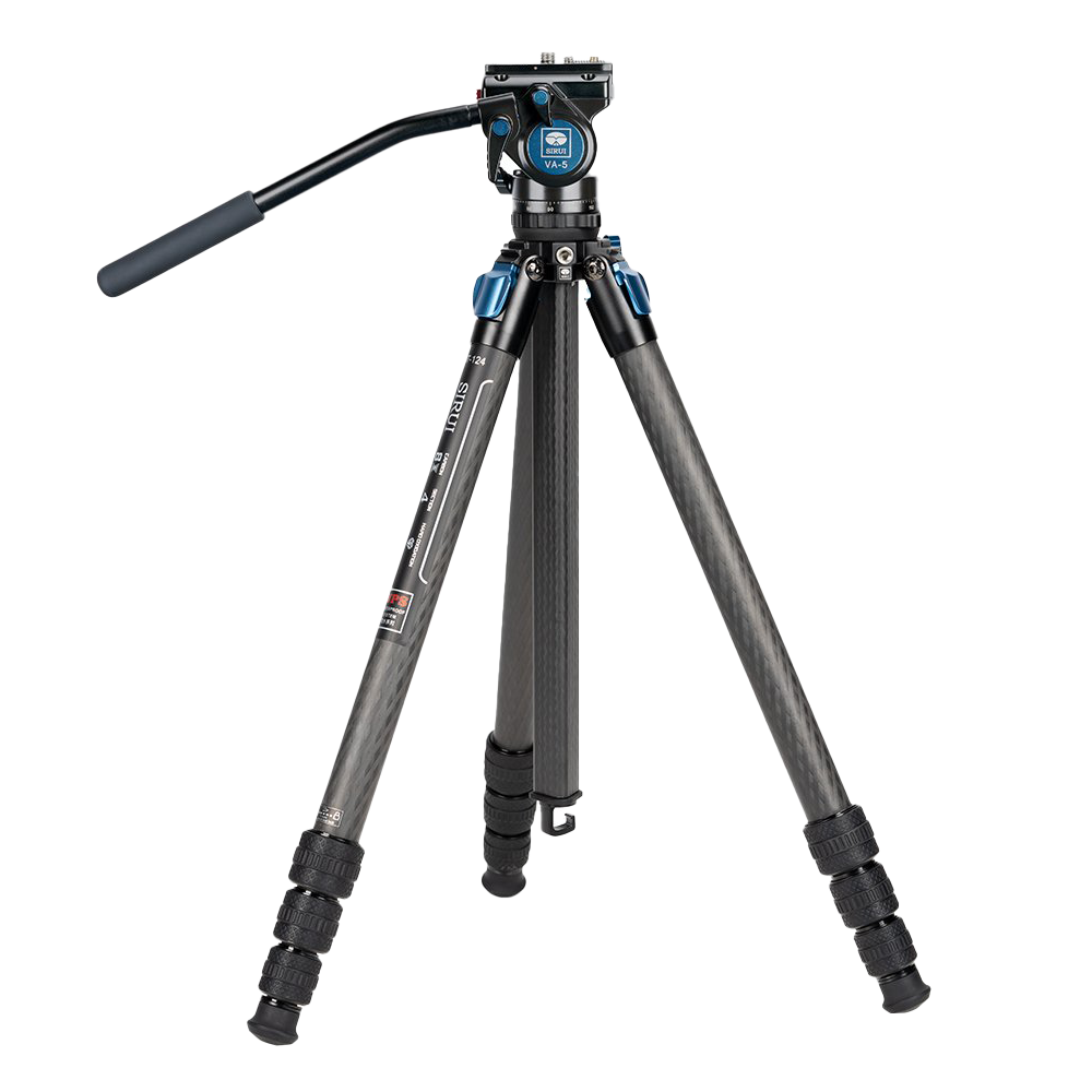 Sirui ST Series 4 Section Carbon Fiber Tripods with VA5 Head