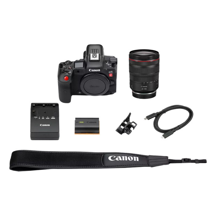 Canon EOS R5 C Mirrorless Cinema Camera Kit with RF 5077C024 B&H