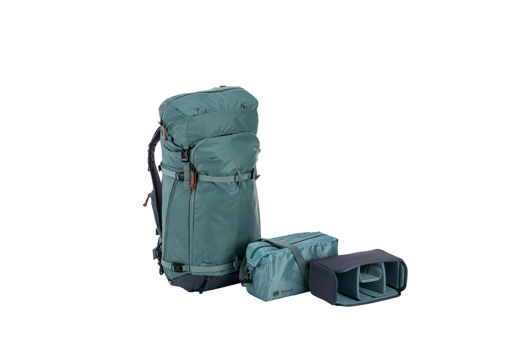 Shimoda Designs Explore 60 Backpack Starter Kit - Sea Pine