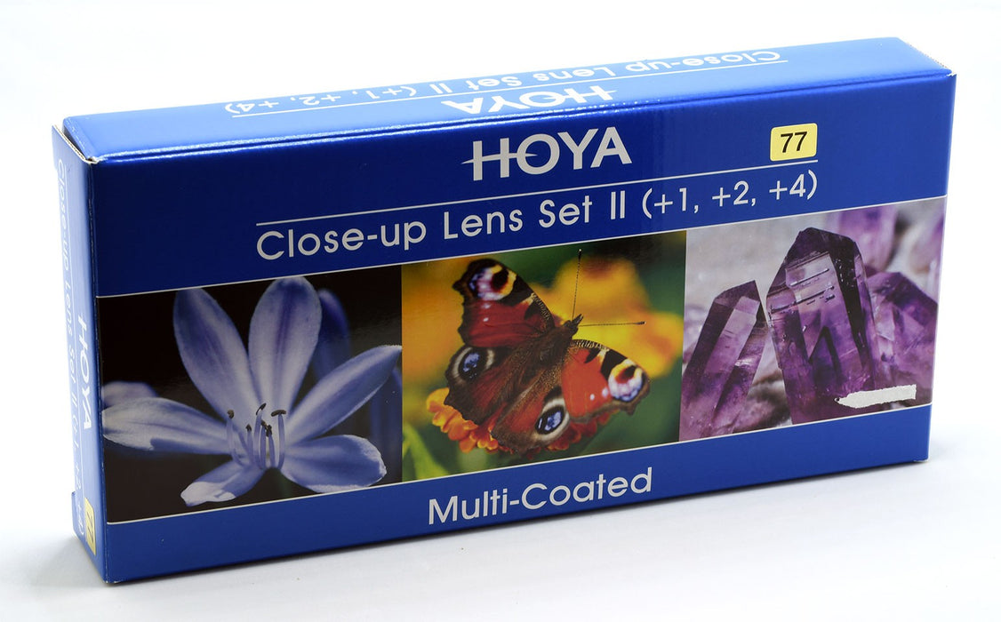 Hoya HMC Close-up Set II (+1,+2,+4) Filters