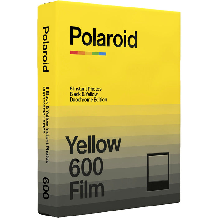Polaroid 600 Duochrome Edition Black & Yellow Instant Film, 8 Exposures