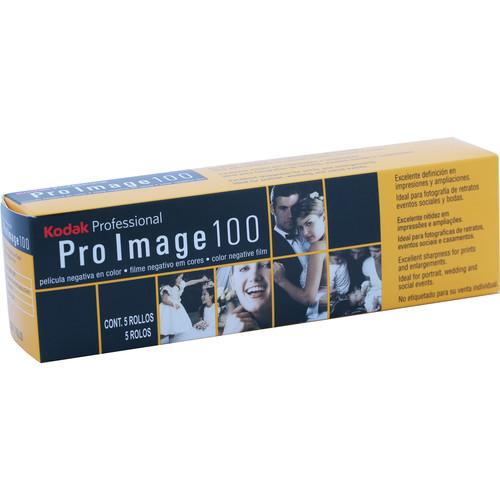 Kodak Pro Image 100 Color Negative Film 35mm Roll Film, 36 Exposures, 5-Pack