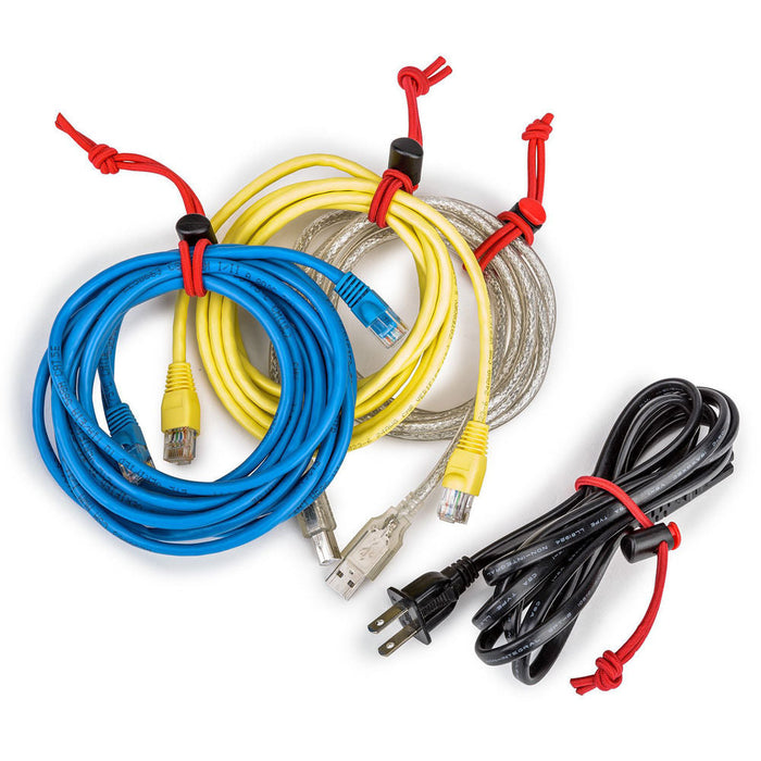 Think Tank Photo Red Whips Bungie Cable Ties V2 Single