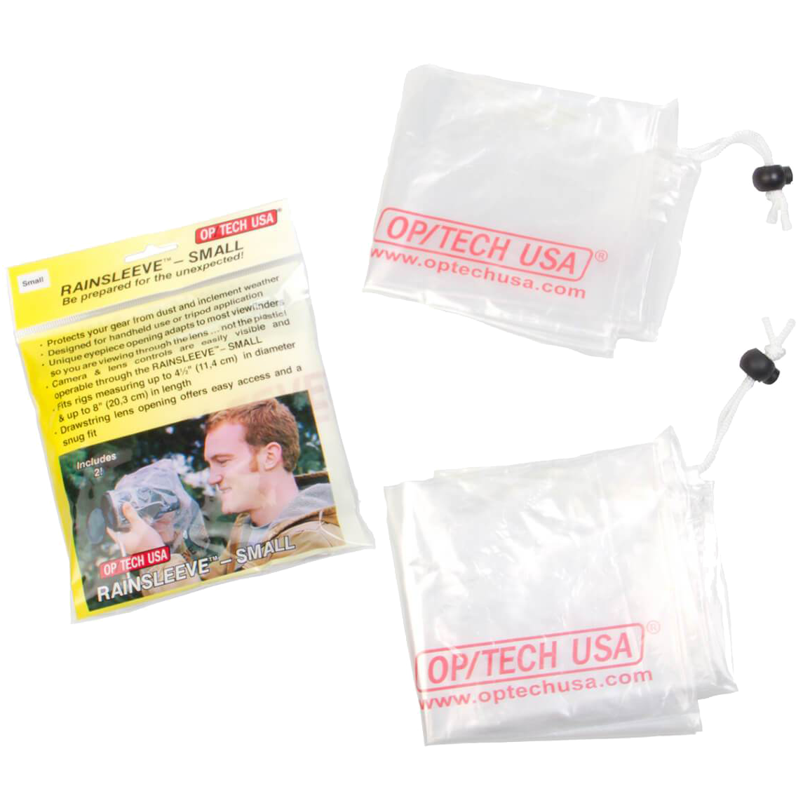 OP/TECH USA Rainsleeve 8" Small (Pack of 2)