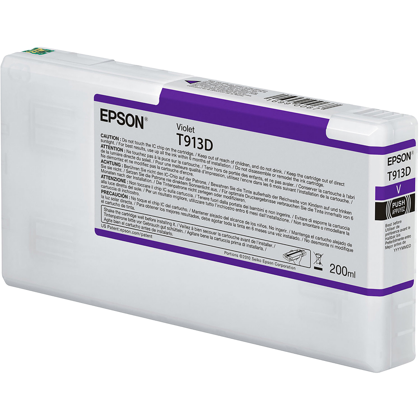 Epson UltraChrome HDX T913 Ink, 200 ML