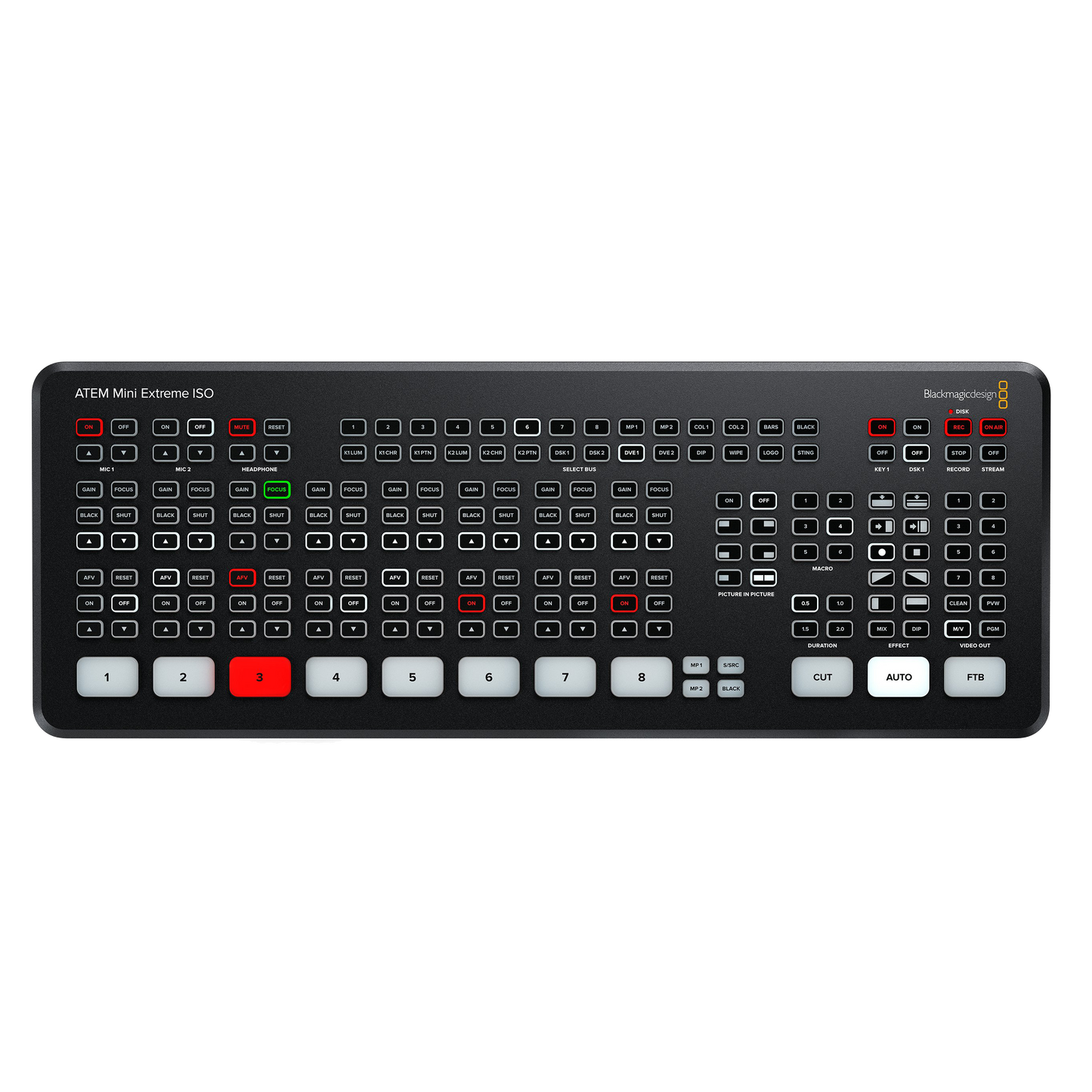 Blackmagic Design ATEM Mini Extreme ISO Live Production Switcher