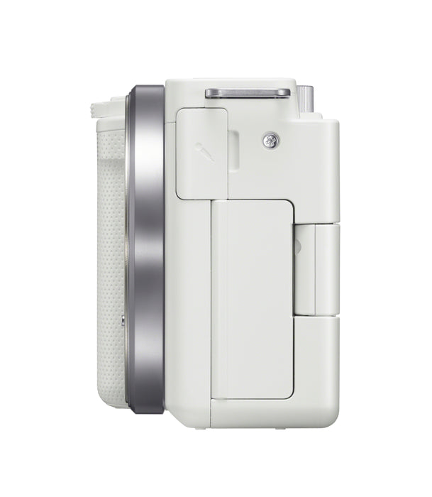 Sony ZV-E10 Mirrorless Camera 24.2MP 4K Digital Body And Accessories White