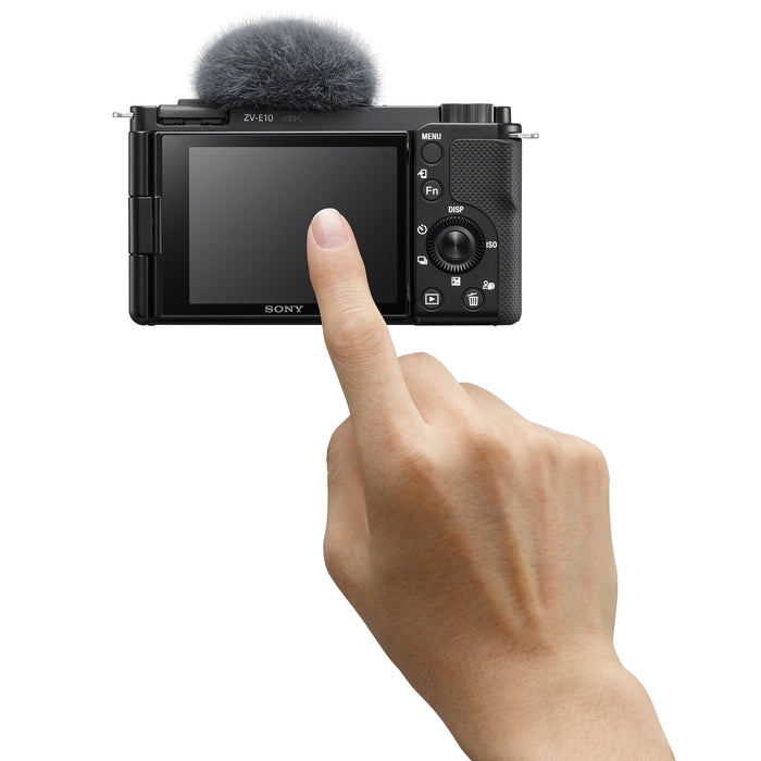 Sony ZV-E10 Mirrorless Camera Body Only (Black)