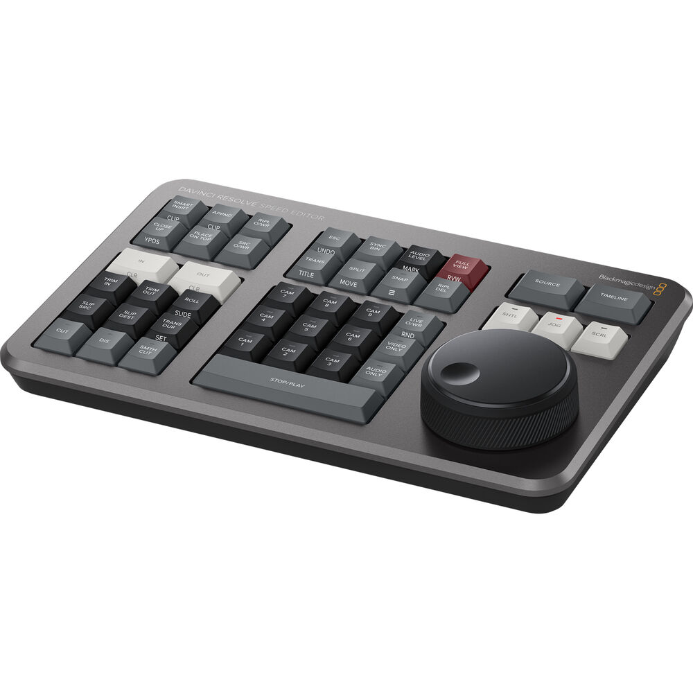 Blackmagic DaVinci Resolve Speed Editor Keyboard
