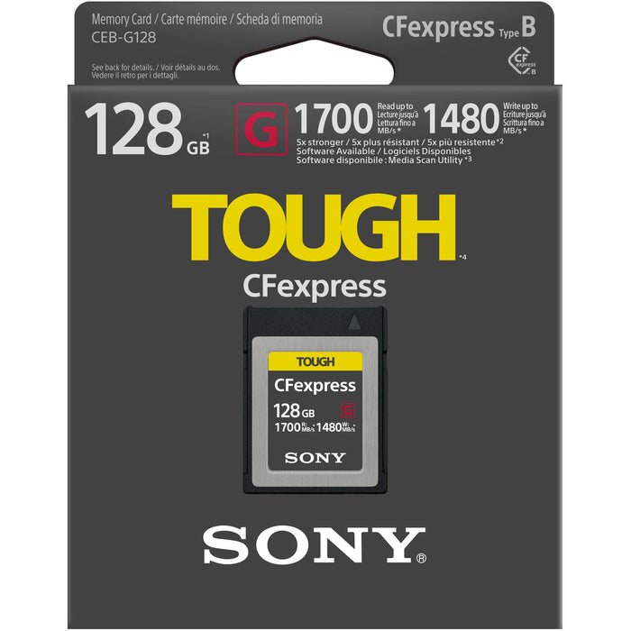 Sony CFexpress Type B TOUGH Memory Card