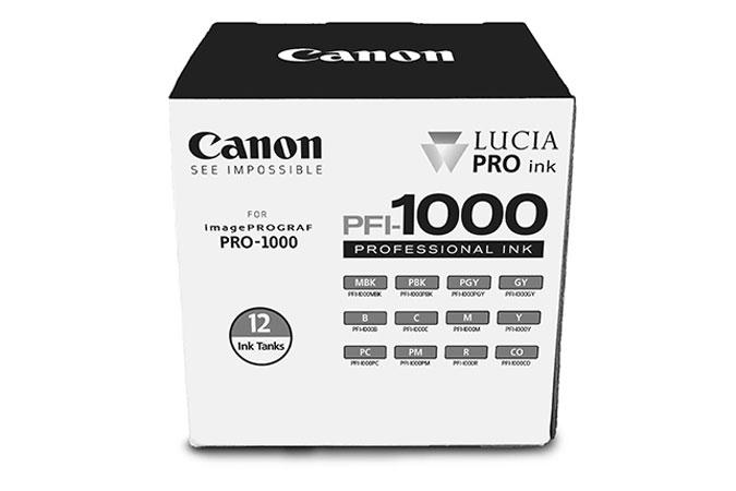 Canon PFI-1000 LUCIA PRO Full Ink Set