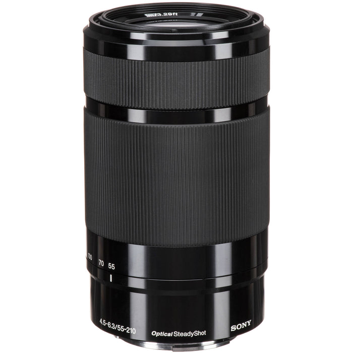 Sony E 55-210mm f/4.5-6.3 OSS Black Lens