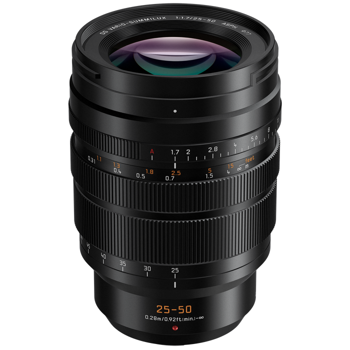 Panasonic Lumix 25-50mm f/1.7 Micro Four Thirds Lens