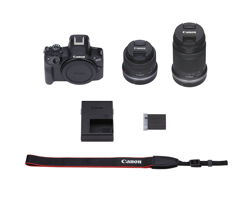 two-lens kit, black