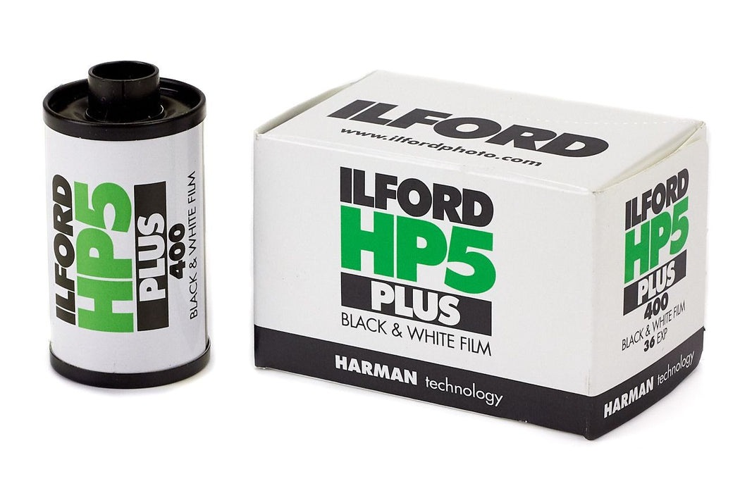 Ilford HP5 Plus 400 Black & White Negative 35mm Film, 24 Exposures